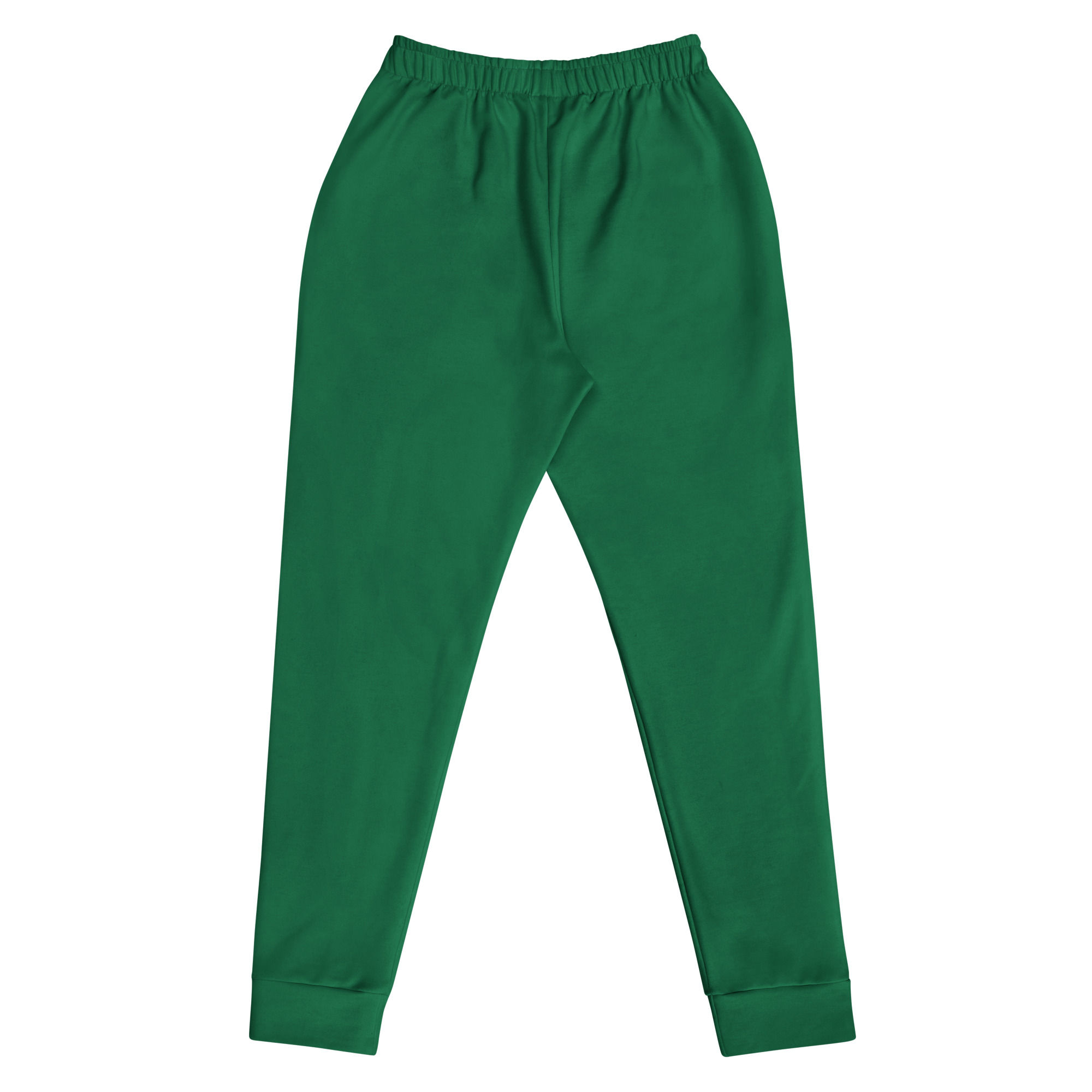 Green Recycled Womens Joggers XS-3XL slim fit Elastic waistband pockets