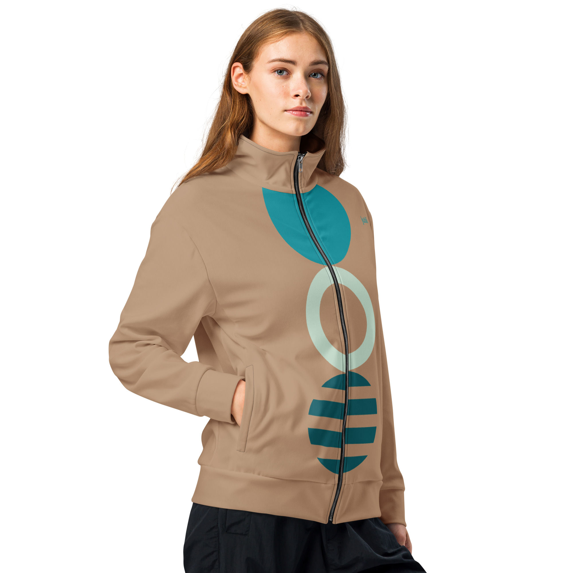 Late & Eastern blue unisex track jacket extra comfort