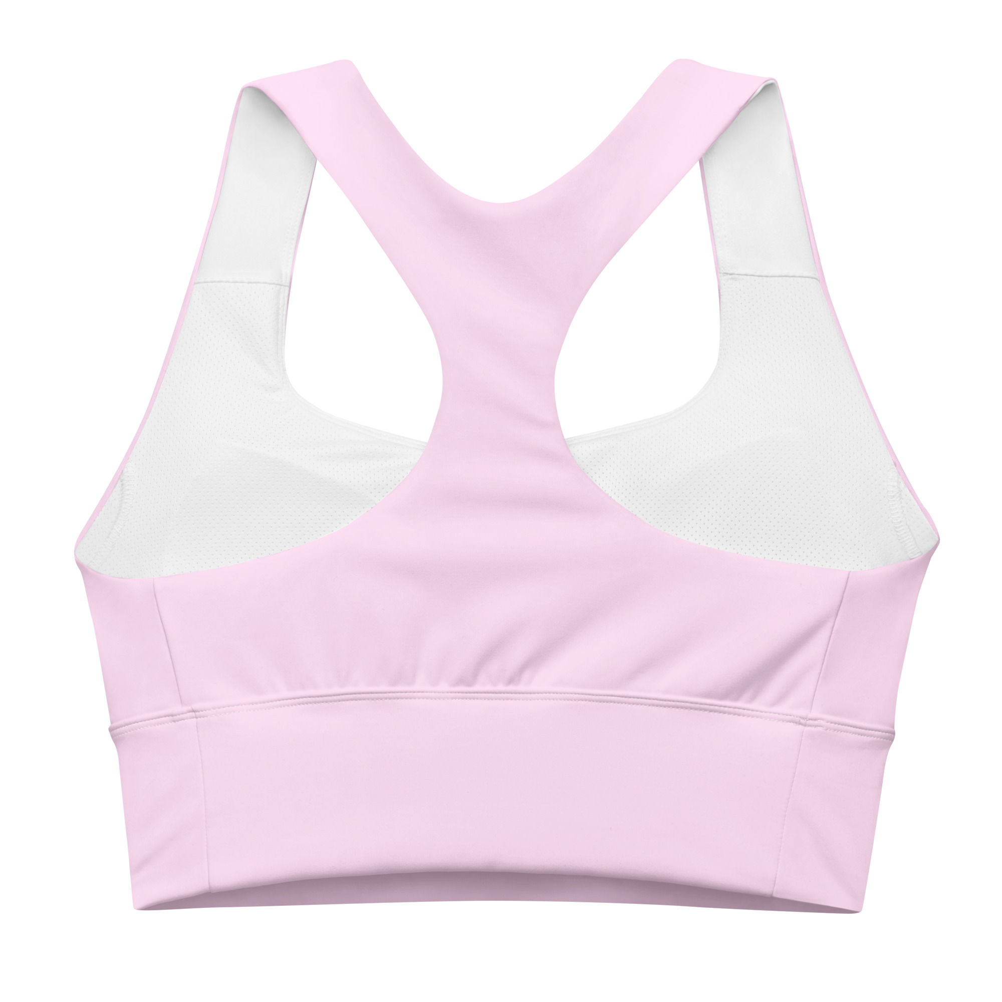 Lavender longline sports bra high intensity
