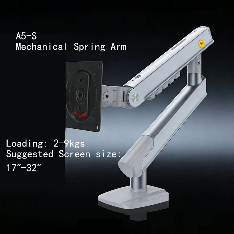 Thumbnail: Desktop Gas Spring 17-30" LCD LED Monitor Holder Mount Arm Full Motion