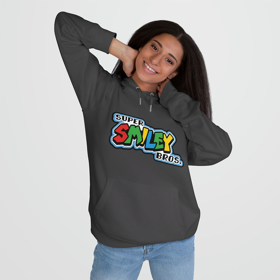 Thumbnail: Super Smiley Bros King Hooded Sweatshirt