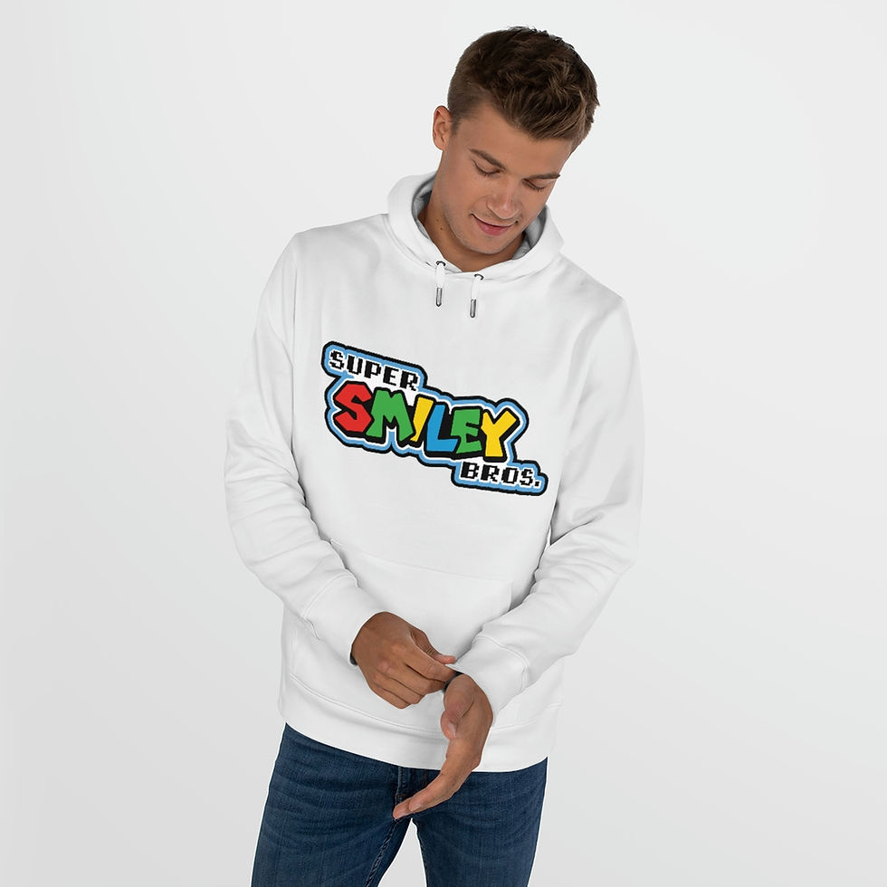 Thumbnail: Super Smiley Bros King Hooded Sweatshirt