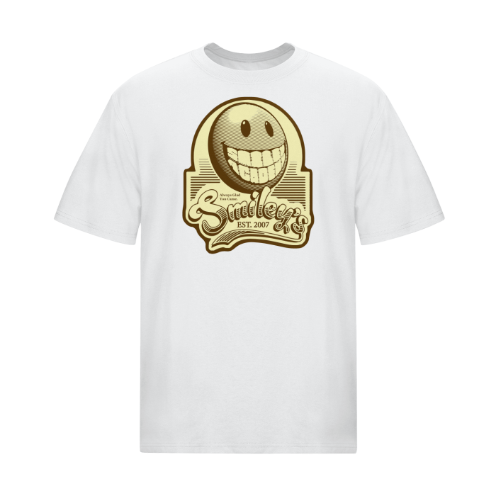 Thumbnail: Smiley Cheers 100% Cotton Tee