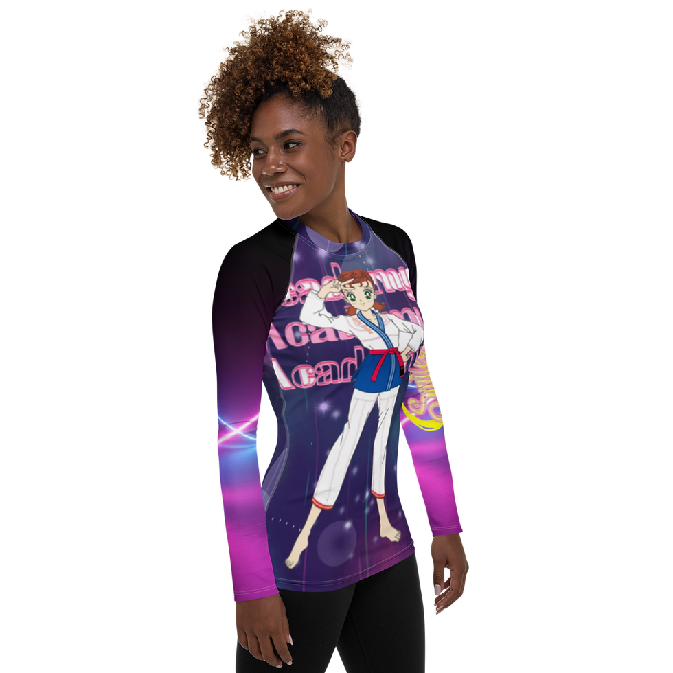 Thumbnail: Smiley Moon Women's Rash Guard