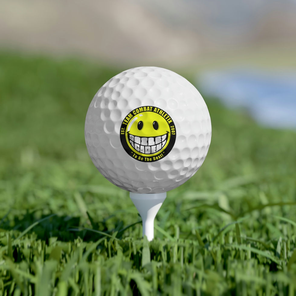 Thumbnail: Smiley Academy Golf Balls, 6pcs