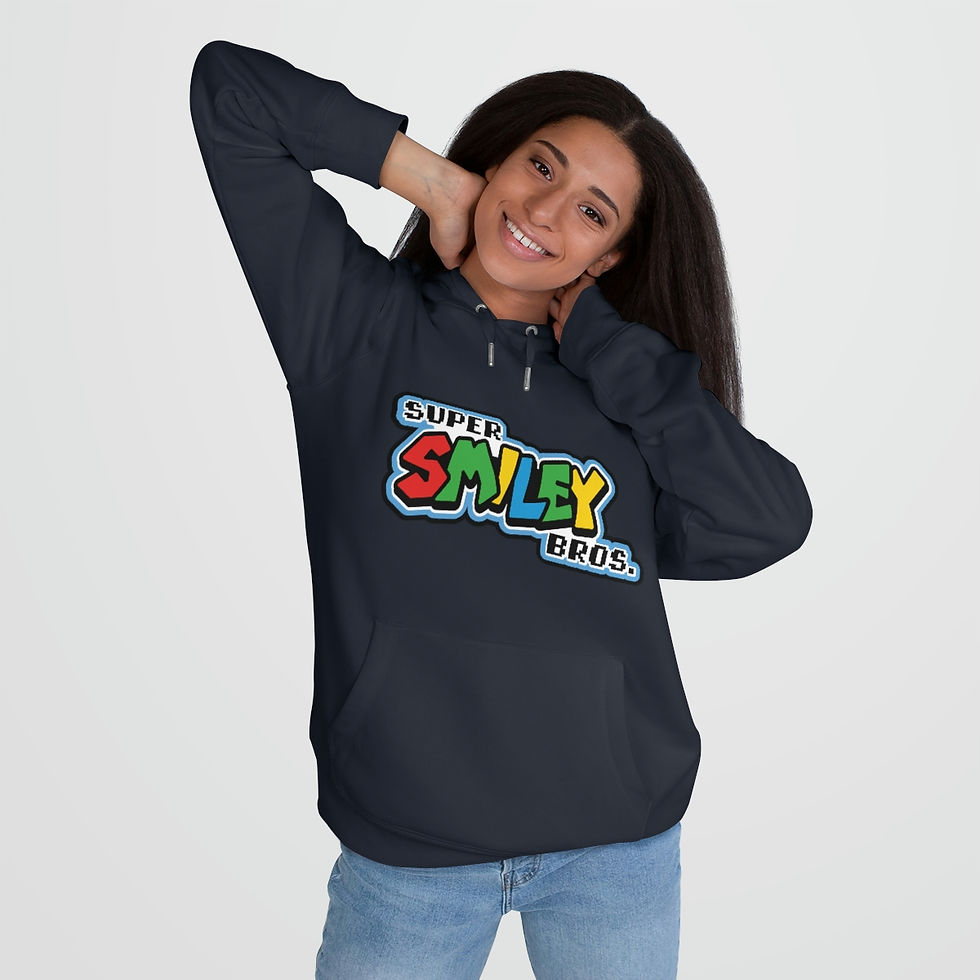Thumbnail: Super Smiley Bros King Hooded Sweatshirt