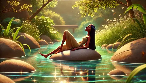 DALL·E 2025-12-10 18.08.17 - Create a serene 3D animated-style scene inspired by early exp