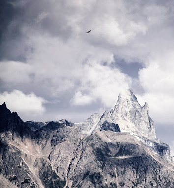 Profile of the Moody Mountains in Alaska