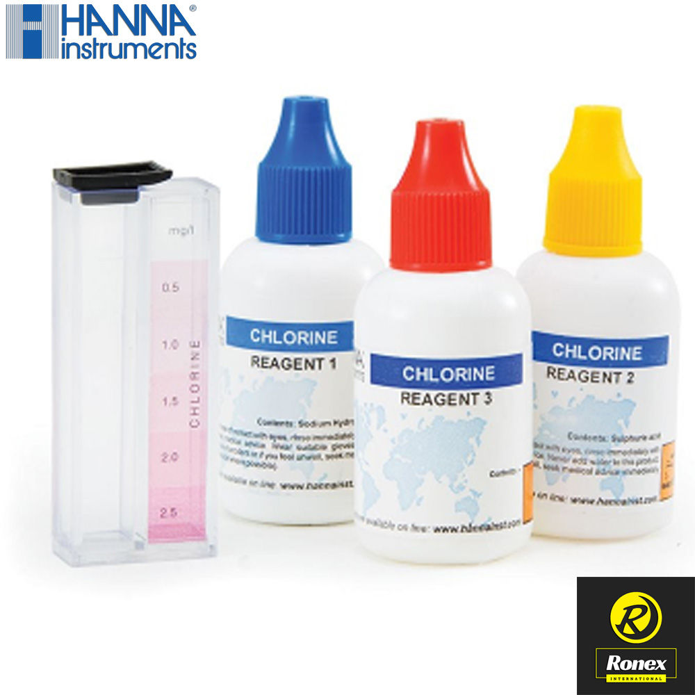 Total Chlorine Test Kit HI3831T Hanna Instruments