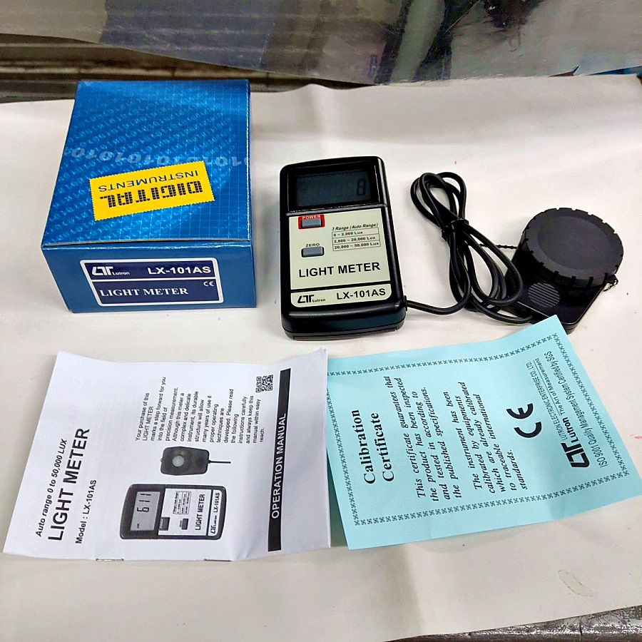 Thumbnail: Lutron LX-101AS Lux Meter / Light Meter in Bangladesh