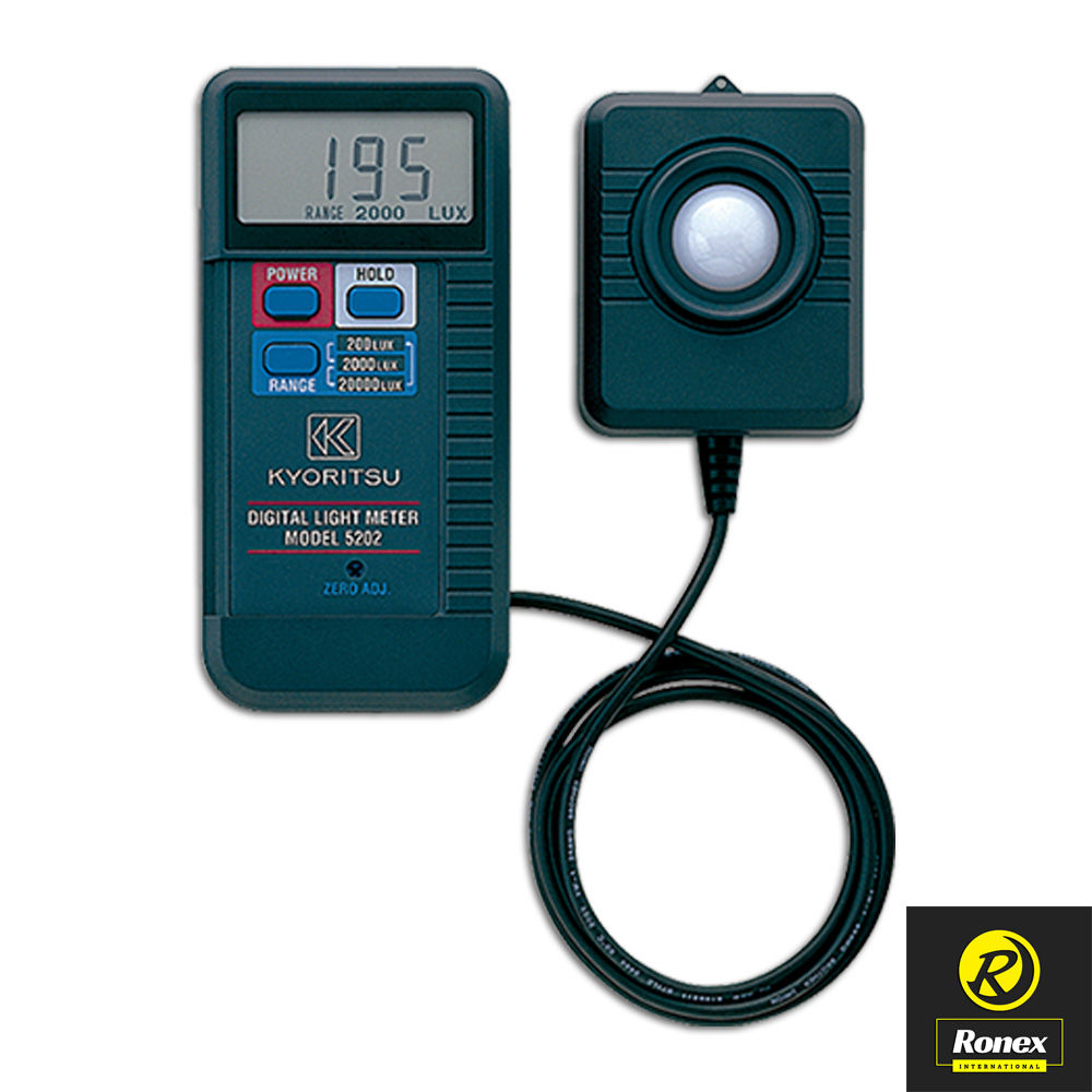 Kyoritsu 5202 Digital Lux Meter / Light Meter