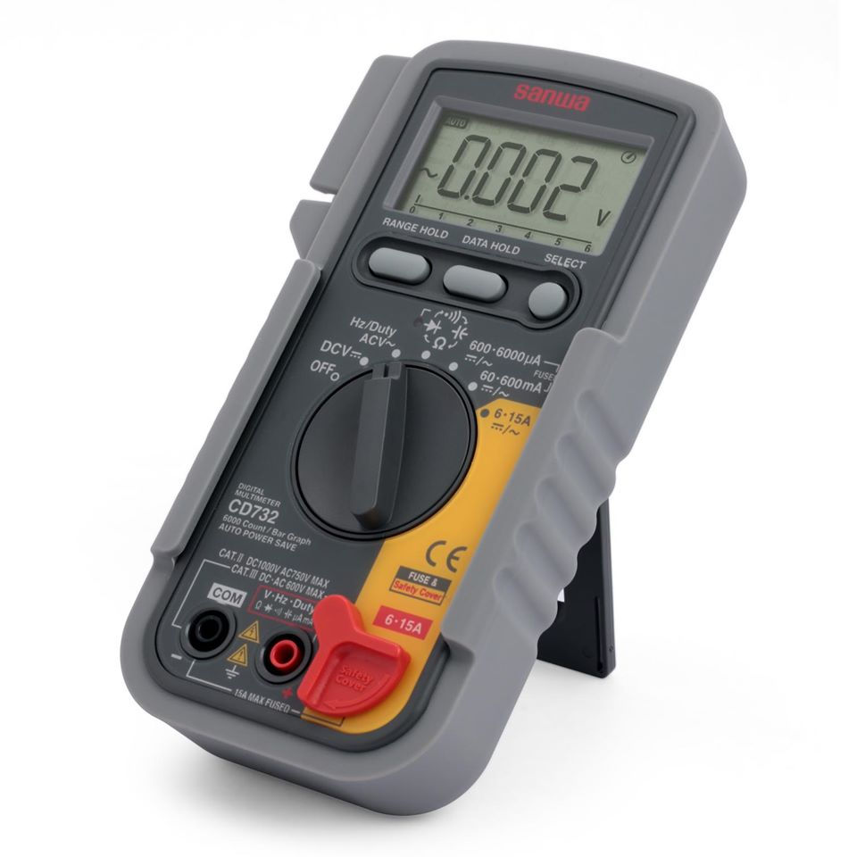 Thumbnail: SANWA CD732 Digital Multimeter