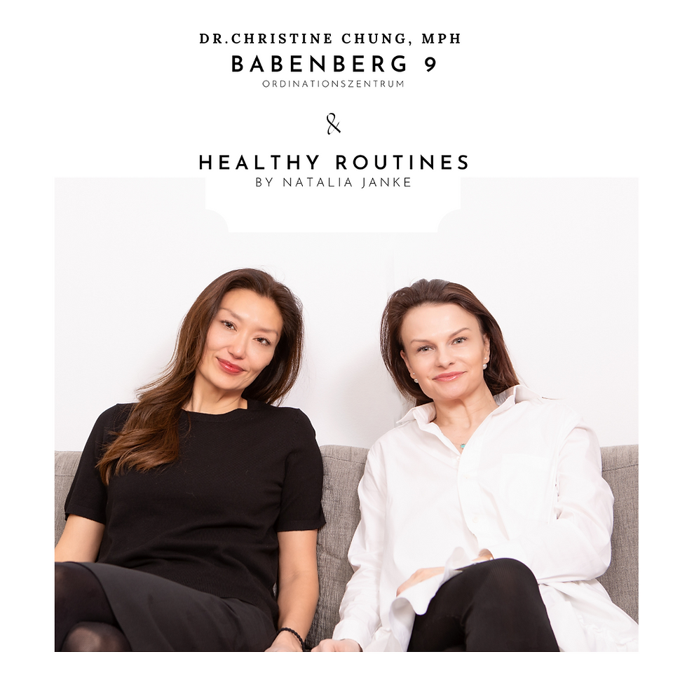 Babenberg 9 - Ordinationszentrum: Dr. Christine Chung MPH, MSc & Natalia Janke, BScMed