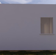 Lateral de la casa.
