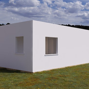 Parte lateral y trasera con ventanas.