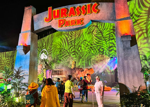 Jurassic World activation Fan Fest Nights 2026