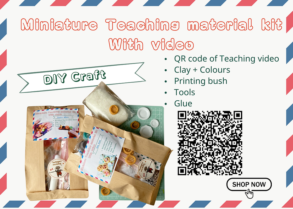 Thumbnail: DIY kit with teaching video: Catalog of Miniatures in HK restaurant design 