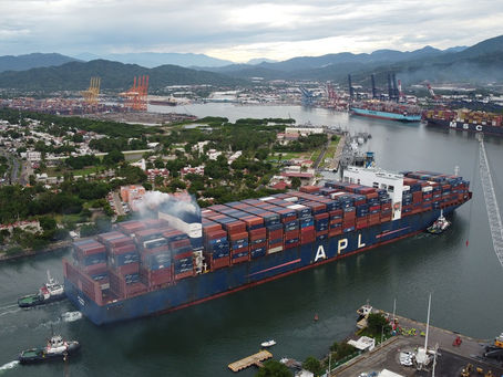 Aumentó 12% la carga total de contenedores de exportación e importación en el puerto de Manzanillo en 2024