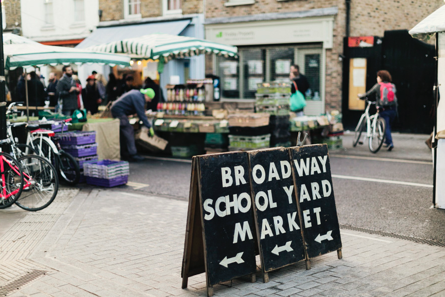 Broadway 'Schoolyard market'