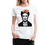 Küçük resim: Frida Kahlo With Flowers Poster Artwork T-Shirt