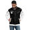 Thumbnail: Black & White Unisex Bomber Jacket Player#8 By SIMPLY SSEXIE!, LLC