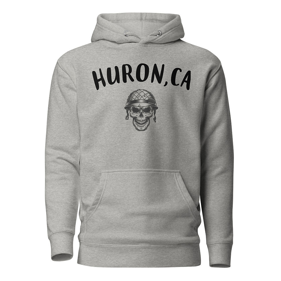 Thumbnail: White Hoodie (UNISEX) Huron Front