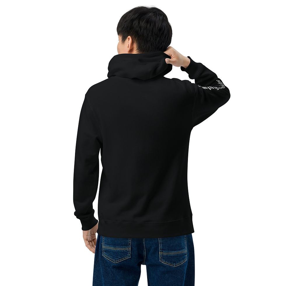Thumbnail: Black Unisex Basic Hoodie MISS ME WITH THE DRAMA Collection 