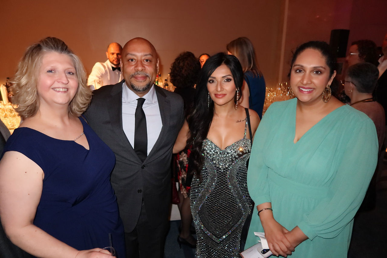 Debra Fulton, Raymond Santana, Jia Rizvi, Bhavan Sodhi at Innocence Project Gala 2025