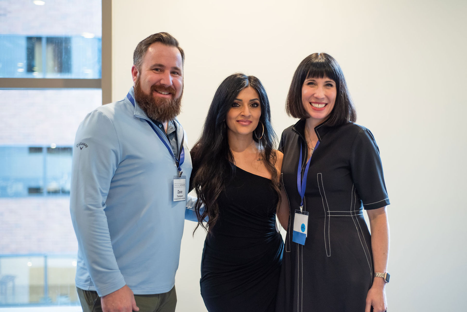 Dave Thompson, Jia Rizvi, Meredith Kennedy at Innocence Network Conference 2025