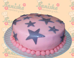 Pastel de estrellas