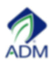 ADM logo with leaf icon