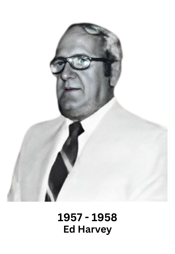 Ed Harvey 1957-1958 Gibson County Fair President