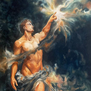 Devotion to the Infinite | Oil Painting