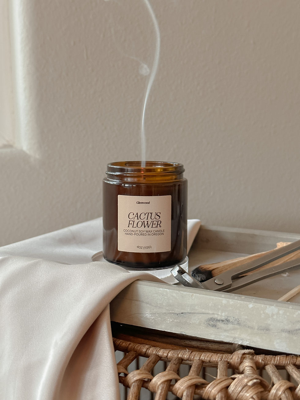 Thumbnail: Cactus Flower candle