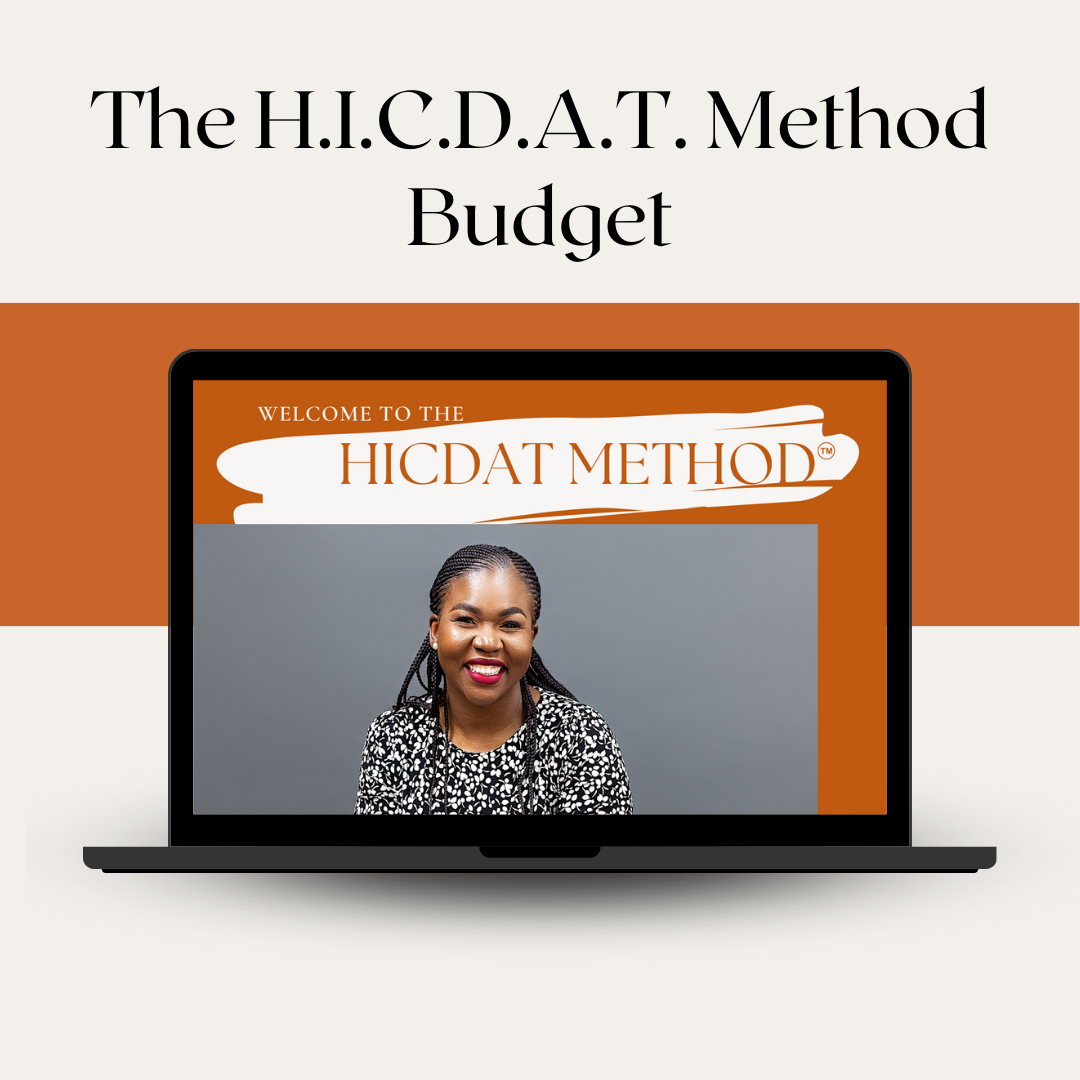 THE HICDAT METHOD BUDGET 2.0