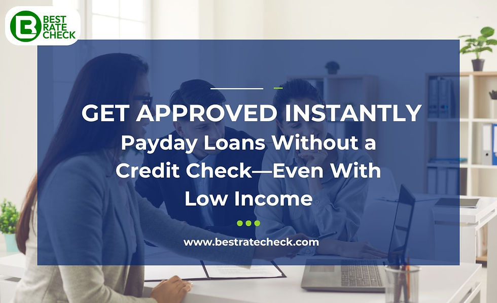 Can Payday Loans Without a Credit Check Offer Instant Approval?