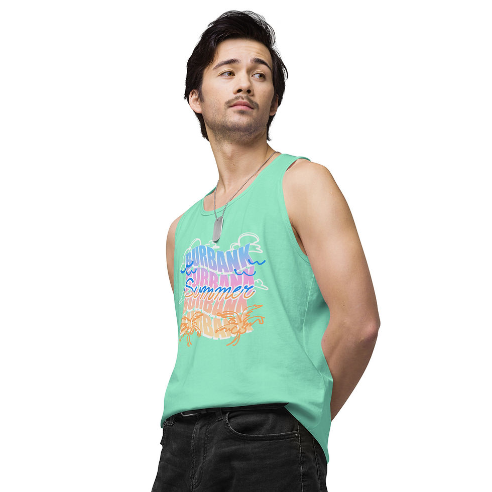 Thumbnail: Indigo - Men’s Premium Tank Top
