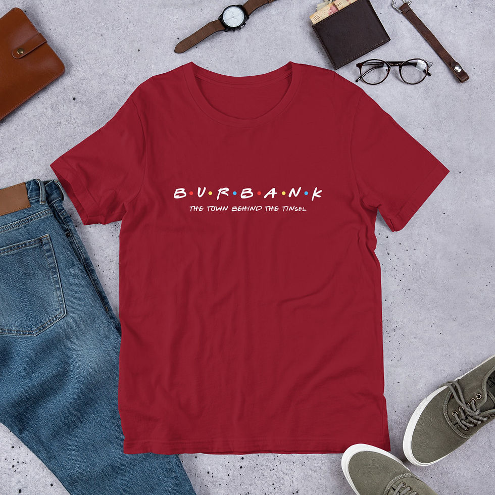 Thumbnail: Town Behind The Tinsel - Unisex Tshirt