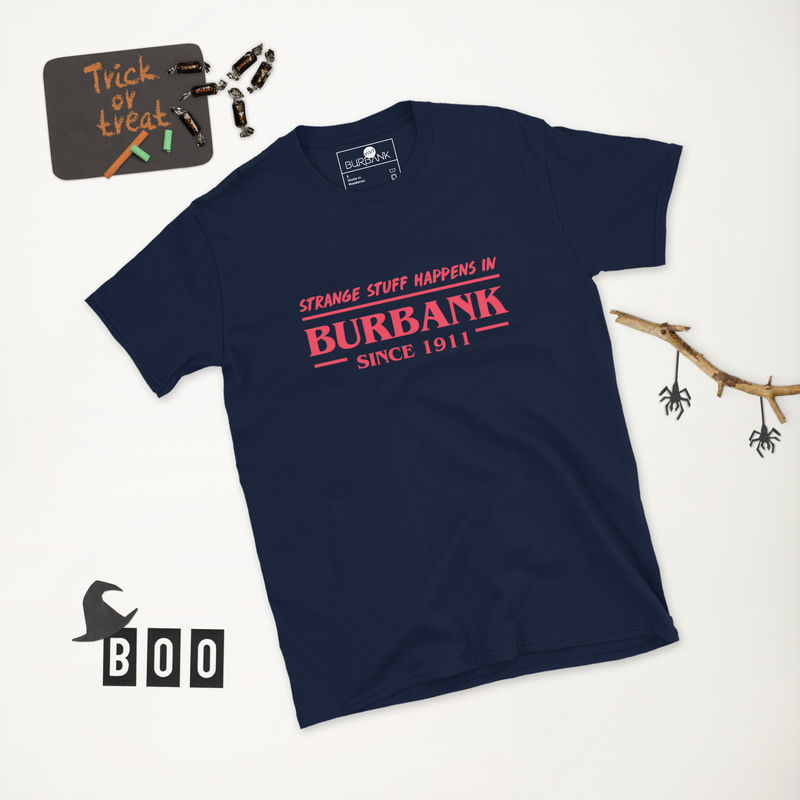 Stranger Burbank Unisex T-shirt, view 6