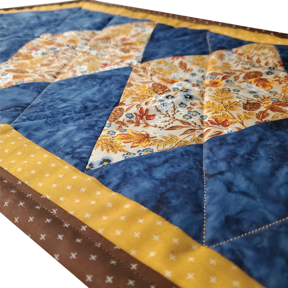 Thumbnail: Harvest Blues with Snowflakes