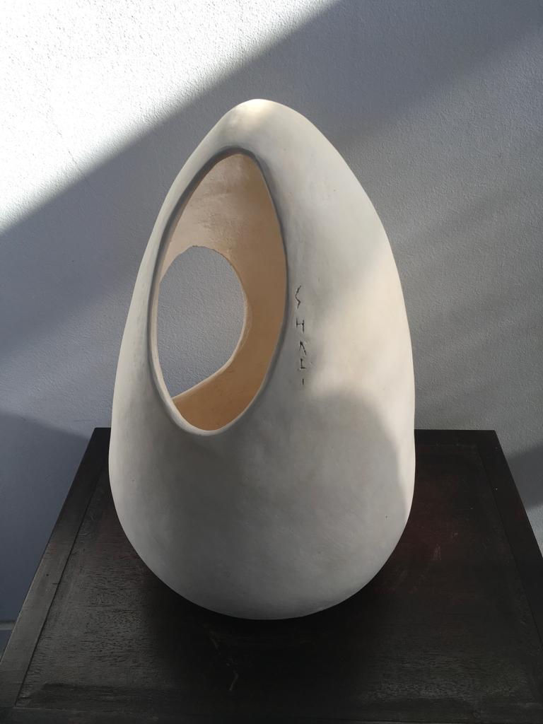 Sculpture Ovoïde Minimaliste 