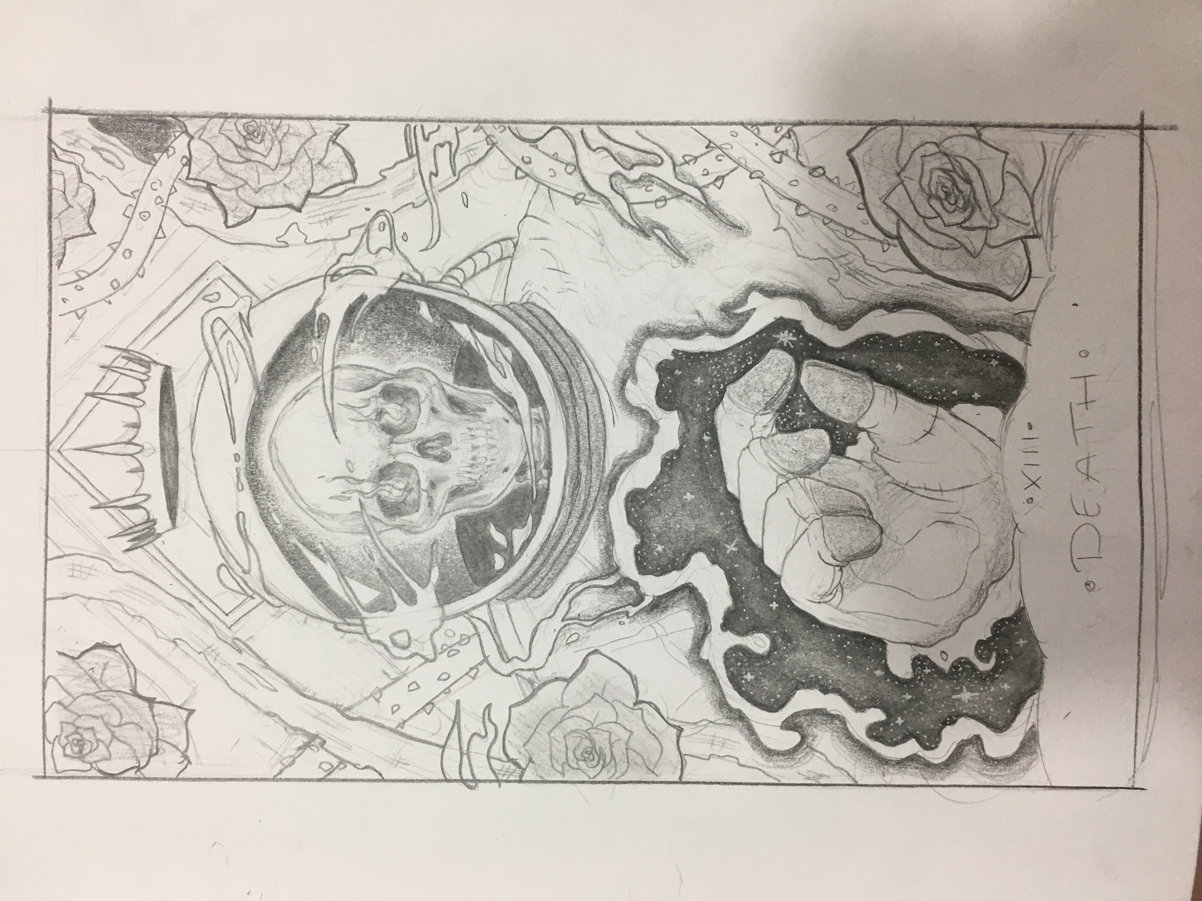 Ghostranaut Illustration Sketch
