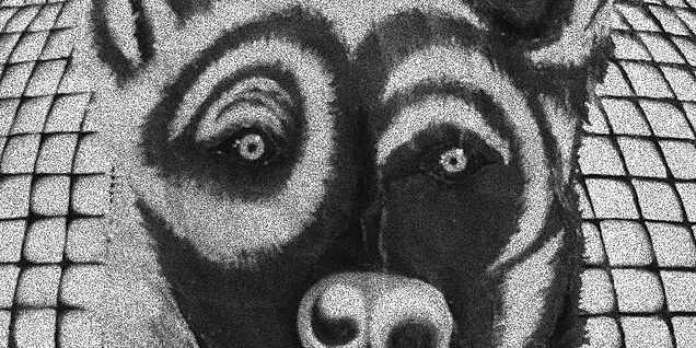 Extract from the painting Cerberus