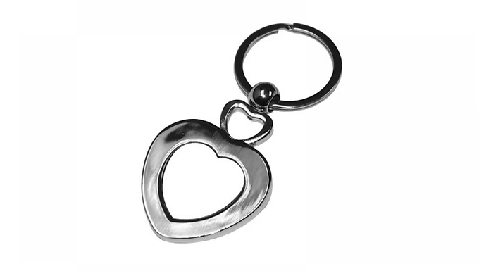 SUBLIMATION KEYCHAIN - 70 HEART 0. 9 " ) YA70