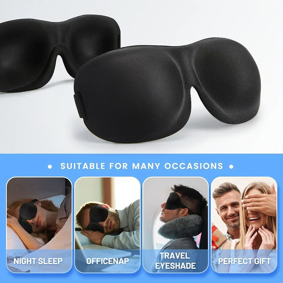 Thumbnail: 3D Memory Foam Sleep Mask 