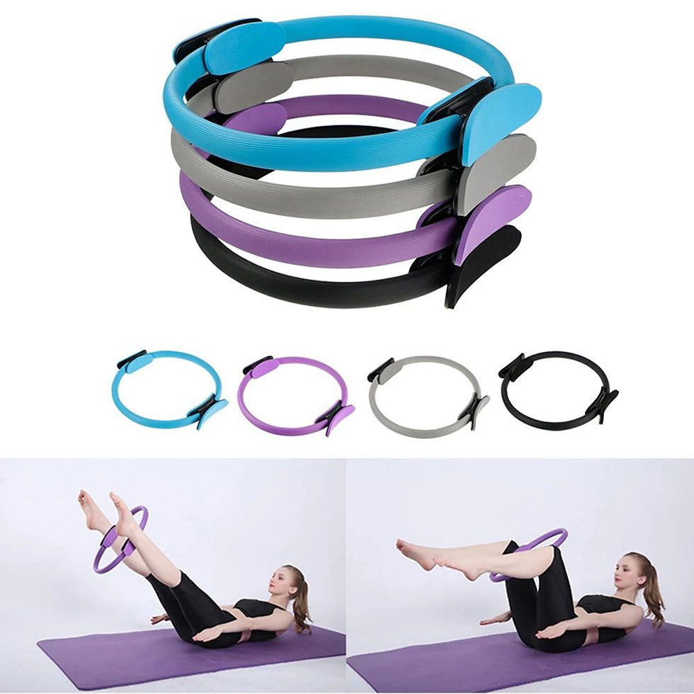 Thumbnail: Pilates Resistance Ring - Magic Circle for Home & Gym Workouts