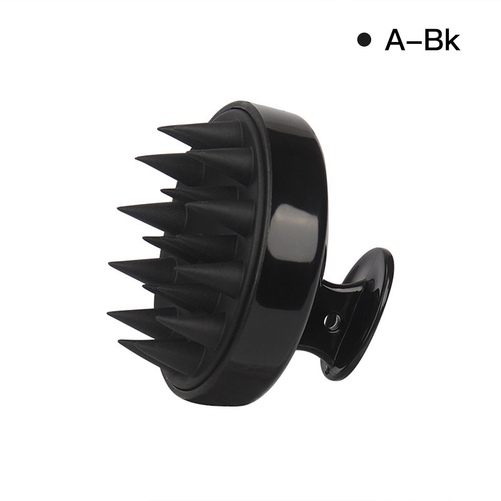Thumbnail: Silicone Head Scalp Massager - Hair Washing & Relaxation Brush