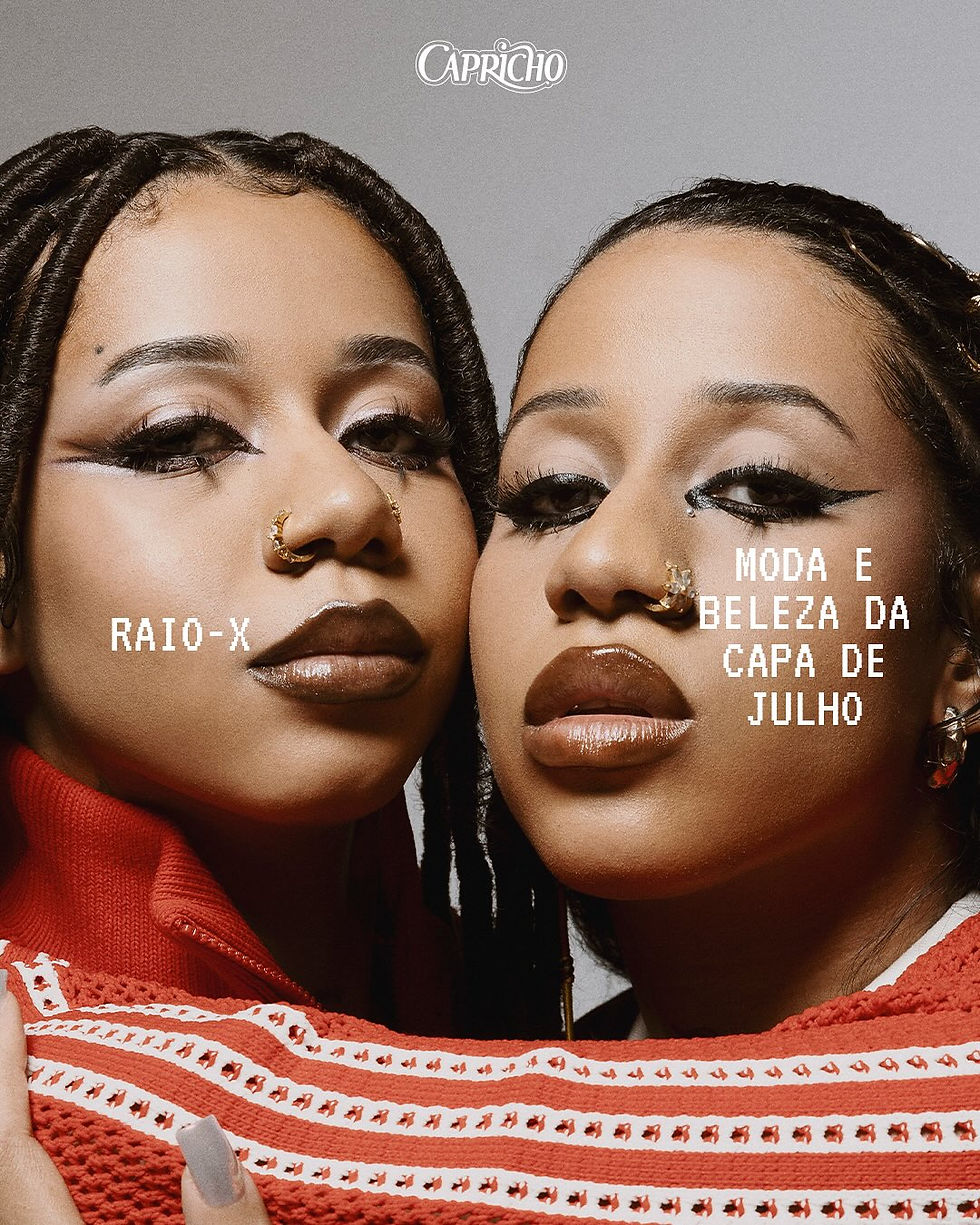 Tasha & Tracie em editorial para Revista Capricho