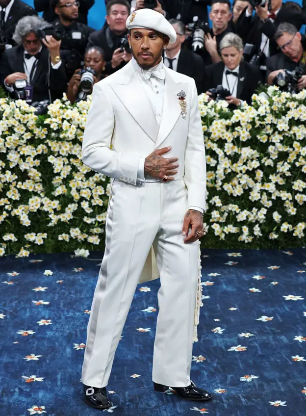lewis hamilton no met gala 2025