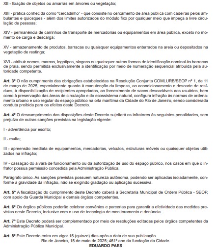 Decreto Rio N 56072 de 15 de maio de 2025